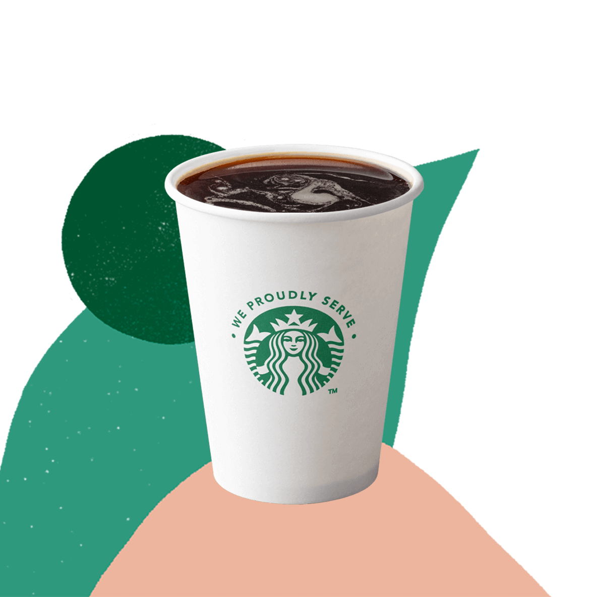 2014★Starbucks WE PROUDLY SERVE 木製サイン We Proudly Serve Starbucks® コーヒープログラムのご紹介